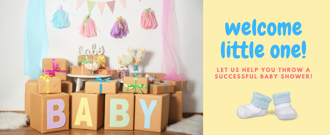 Let us Help You Throw a Successful Baby Shower!