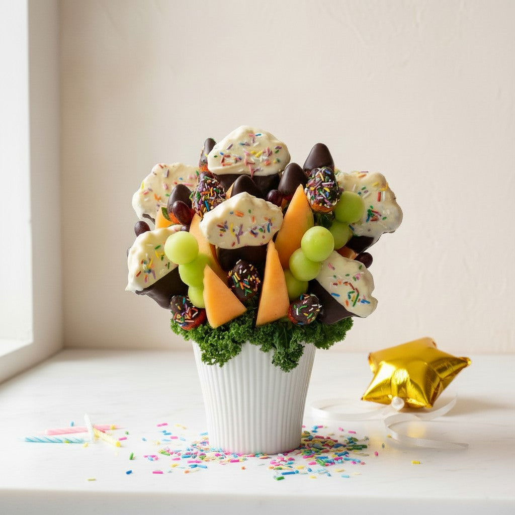 Confetti Cupcake Bouque