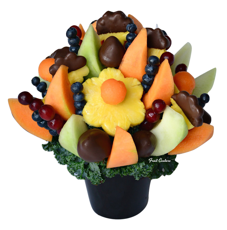 BLUEBERRY & DIPPED PINEAPPLE BOUQUET