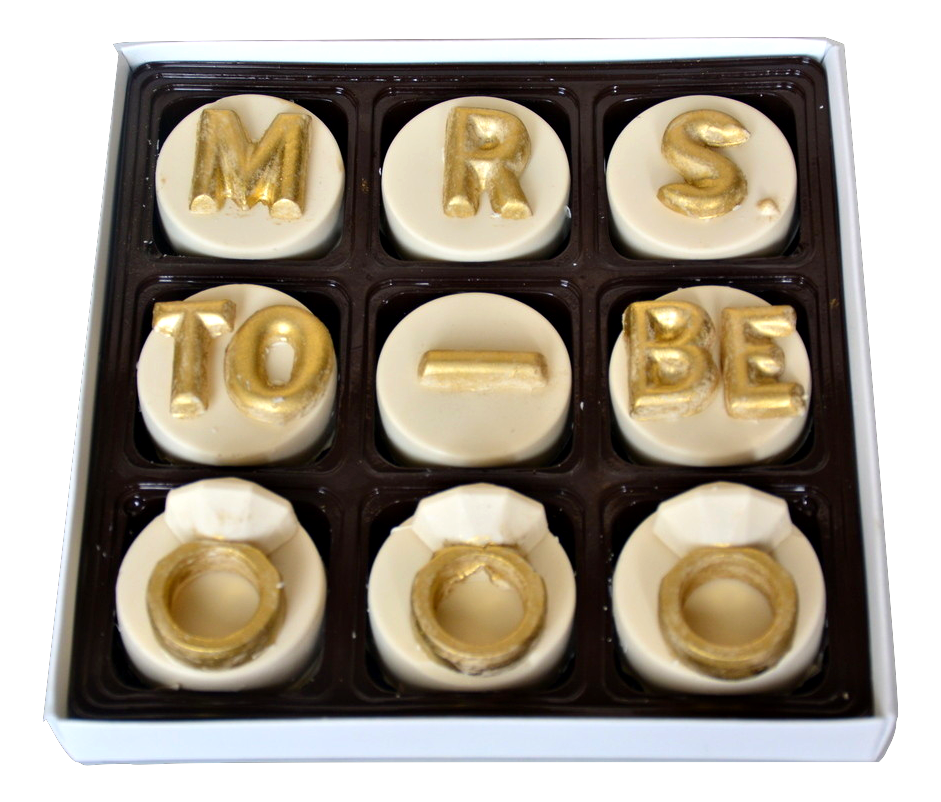 Mrs. To-Be Chocolate Covered Oreos