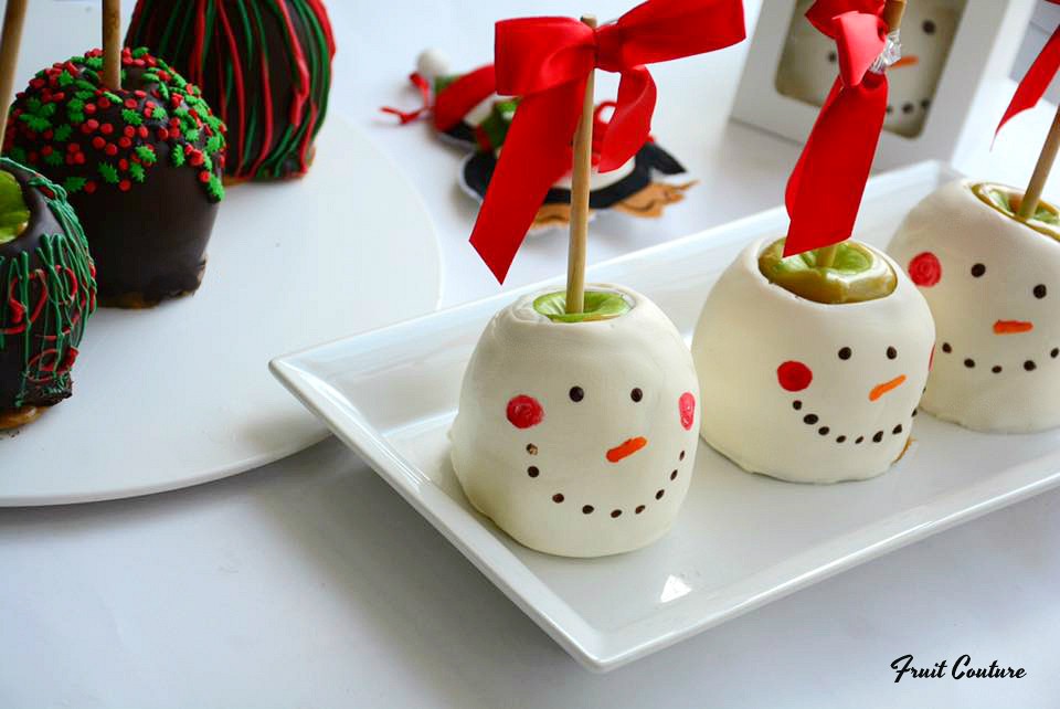 SNOWMAN CARAMEL APPLE