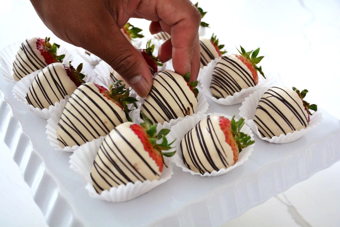 Cookie Butter Chocolate Dipped Berries