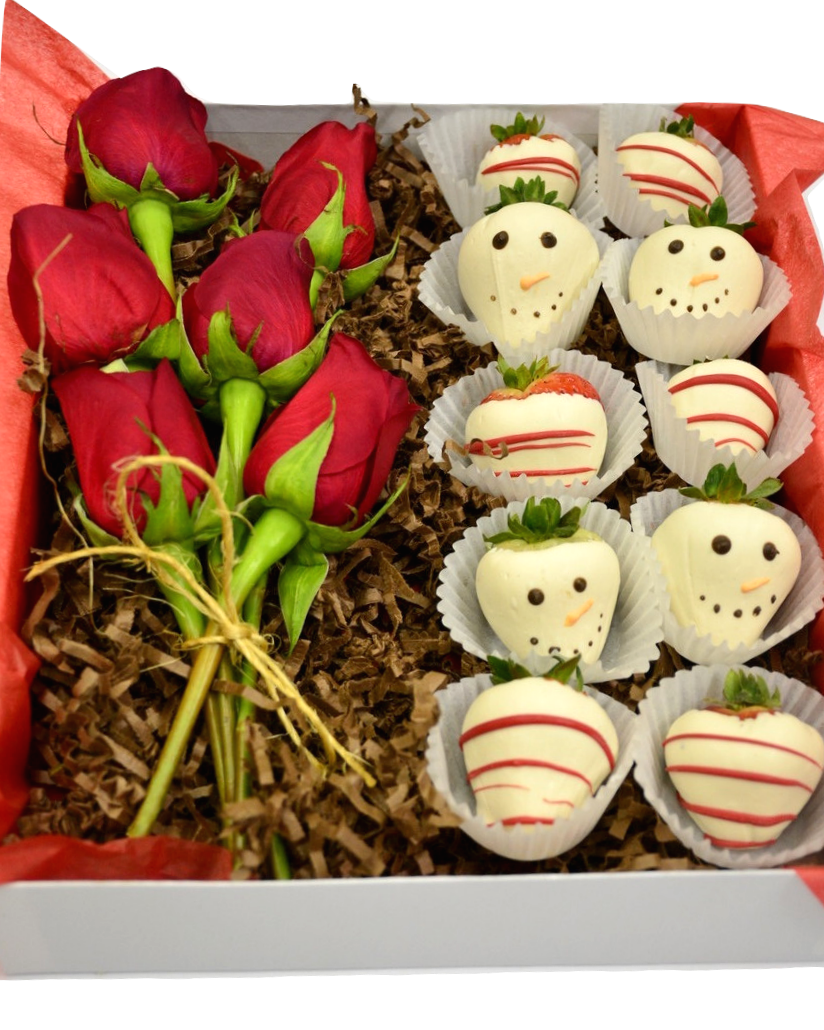 Snowman Berries & Rose Couture Box