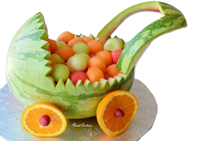Watermelon Baby Carriage